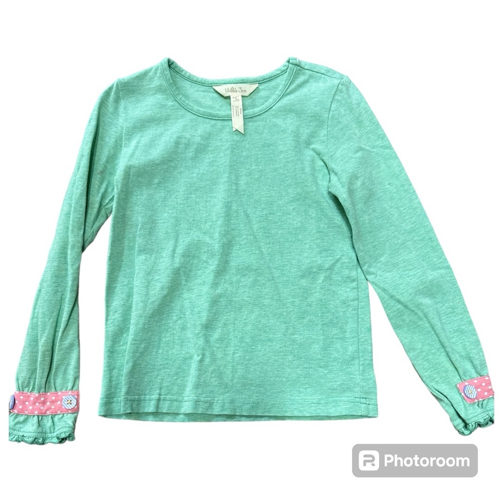 Matilda Jane green grass top
